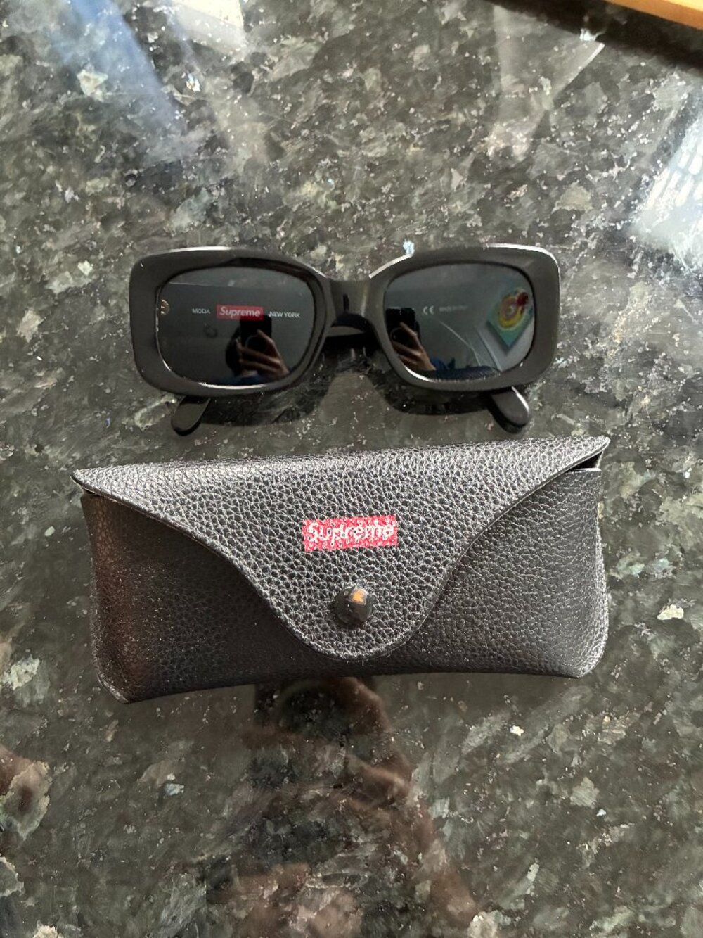 Supreme Moda Sunglasses in Black from SS16 collection